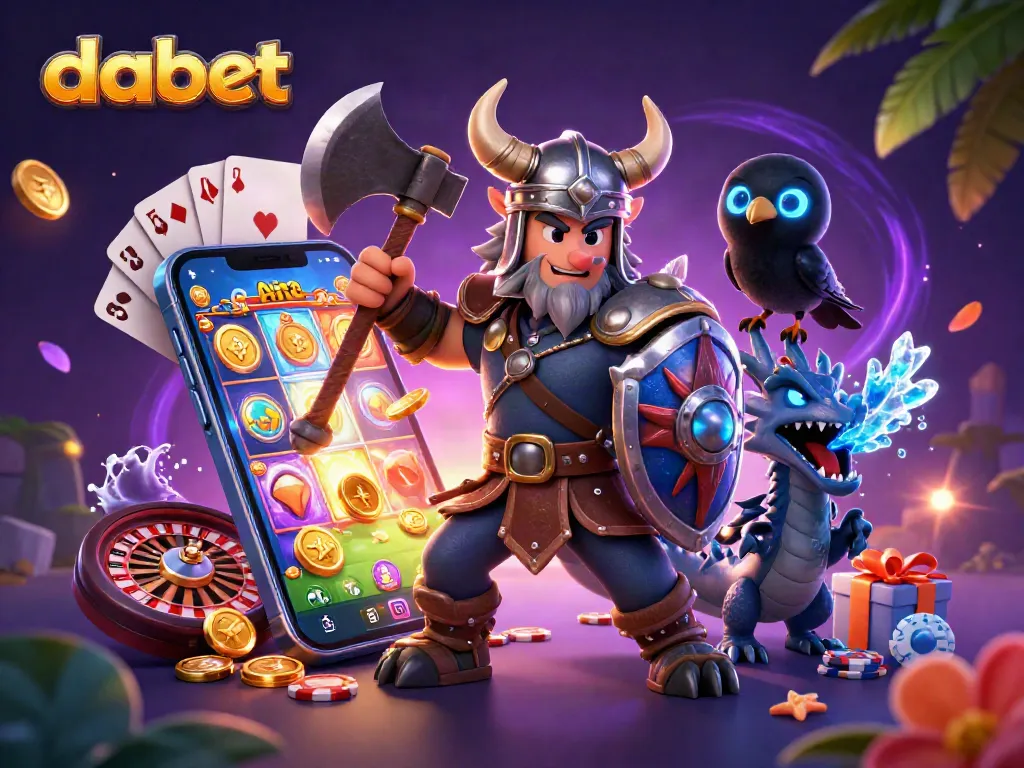 Spin to win at dabet with dynamic games and exciting visuals from an ultra-detailed illustration.