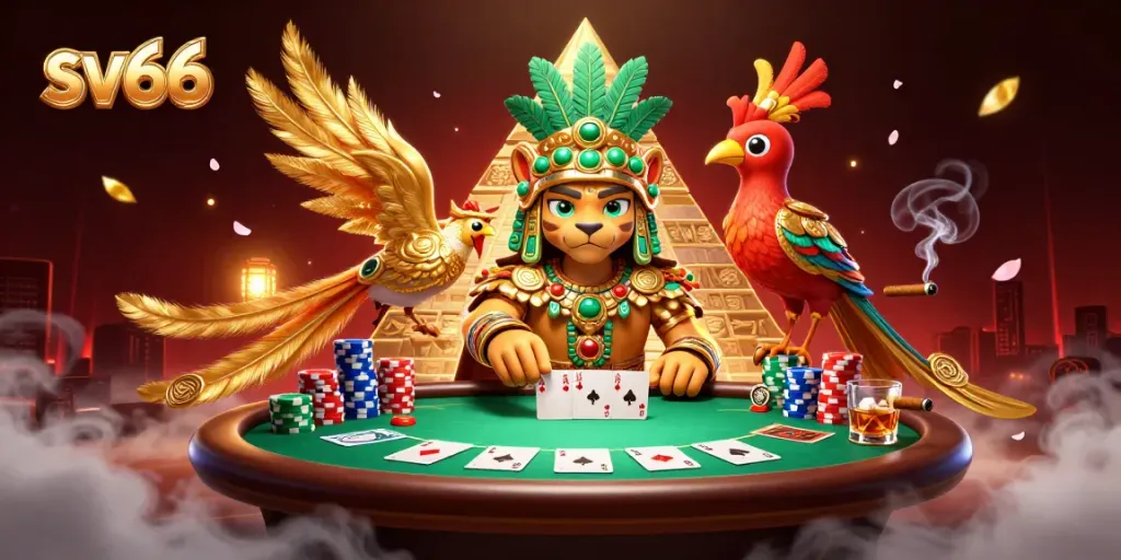 Experience the thrilling games at sv66 with rich poker elements and vibrant casino atmosphere.
