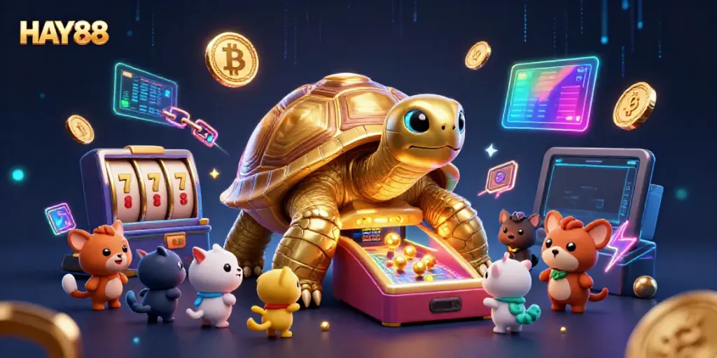 Engage with HAY88's thrilling casino experiences featuring vibrant gold elements and exciting gameplay.