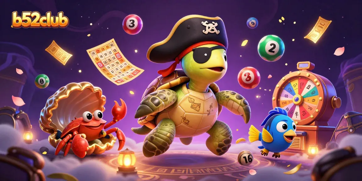 Experience thrilling gaming adventures with b52club's vibrant characters and dynamic casino elements.