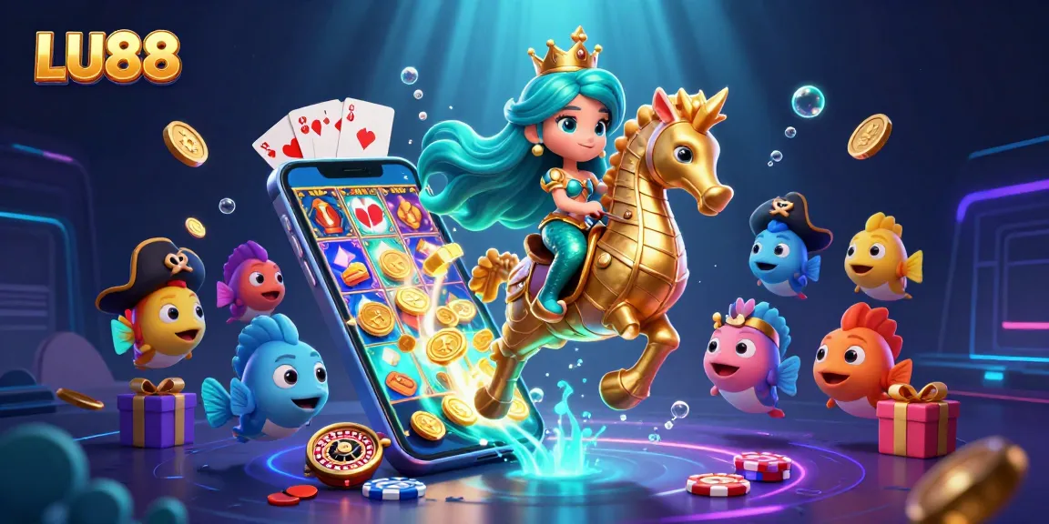 Experience thrilling wins with LU88 in our vibrant underwater casino adventure.