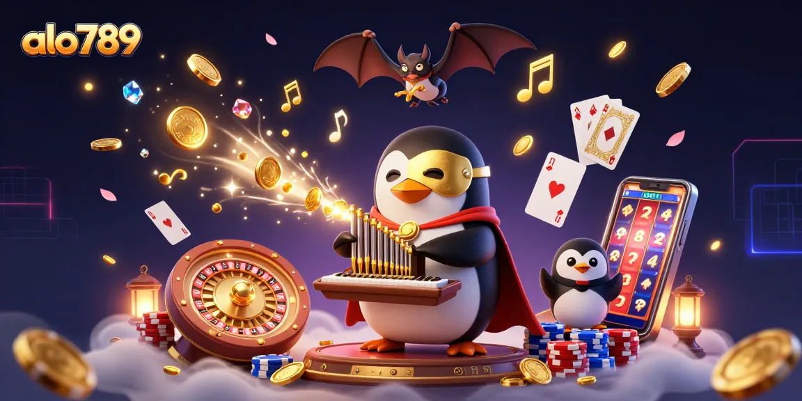 Play exciting games at alo789 featuring dazzling displays of coins and thrilling casino elements.